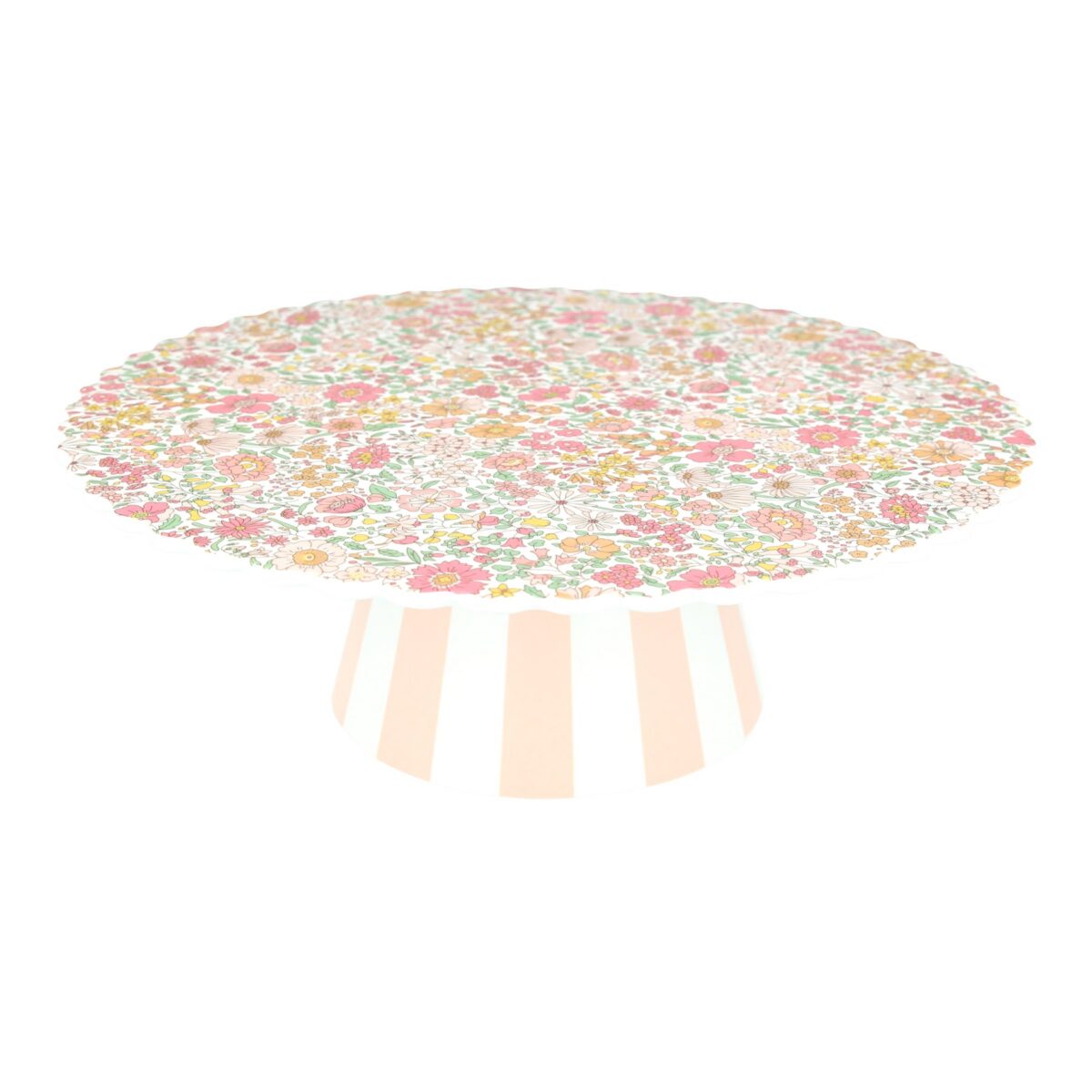 Mixed Print Melamine Medium Cake Stand