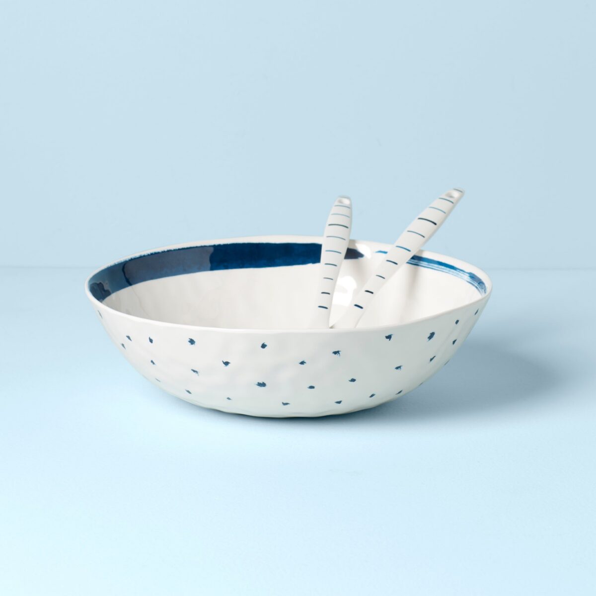 Melamine Salad Bowl With Servers