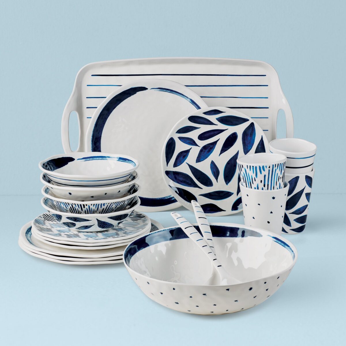 Melamine 20-Piece Dinnerware Set