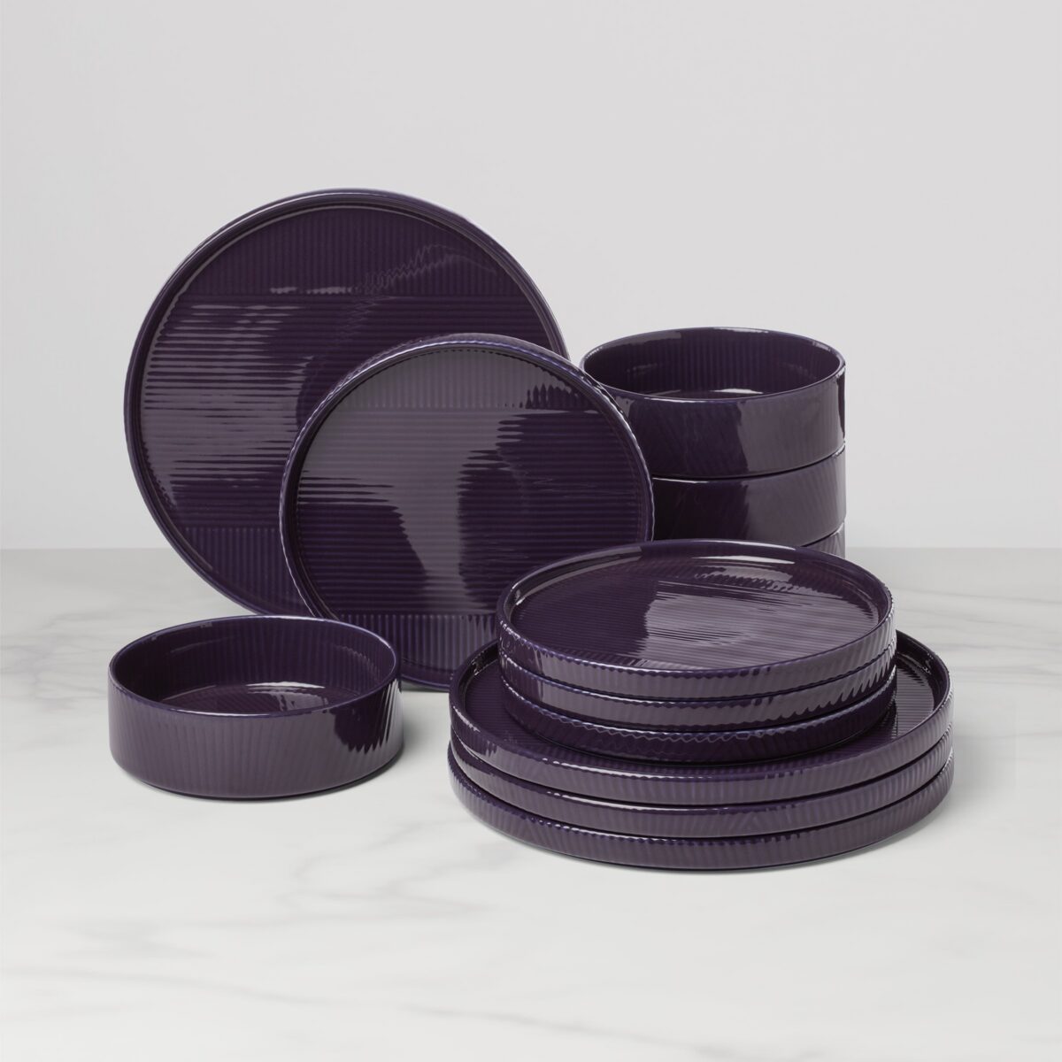 Nightshade 12-Piece Dinnerware Set