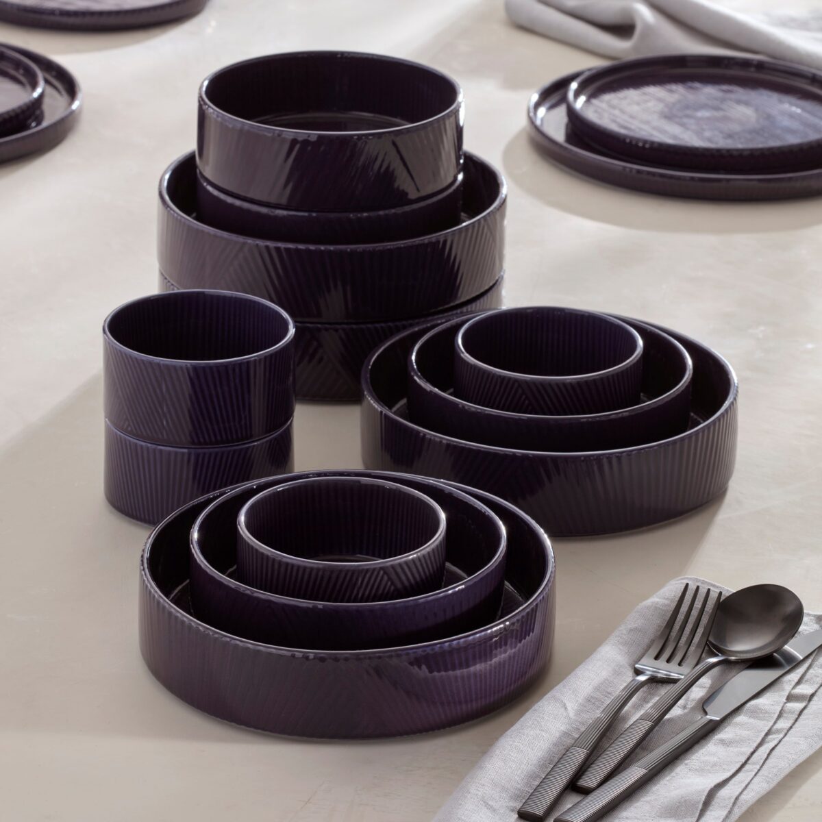Nightshade 12-Piece Bowl Set